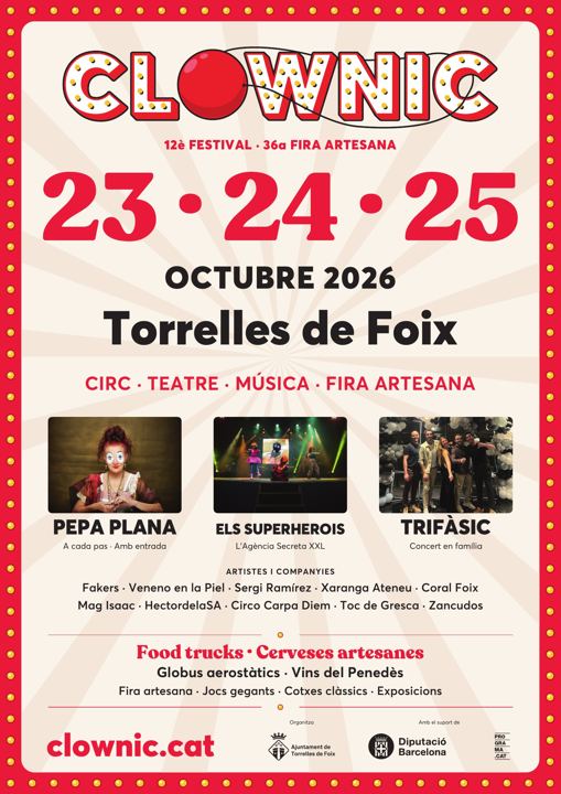Cartell oficial 2026